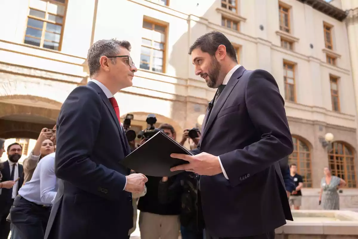 Alejandro Nolasco y Felix Bolaños