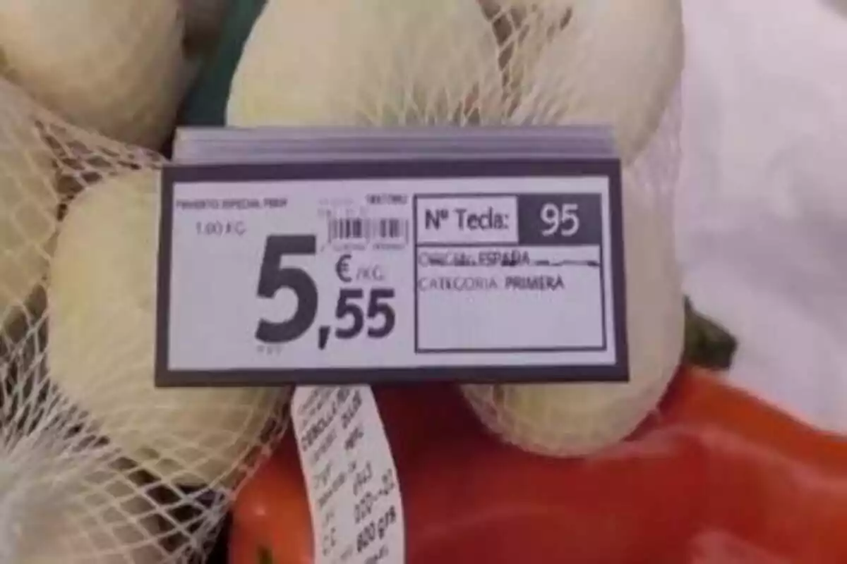 Imagen de producto que aparece como español