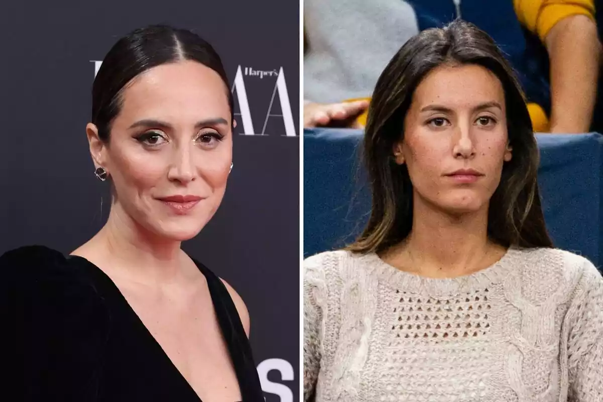 Fotomontaje de Tamara Falcó y Ana Boyer Fotomontaje de Tamara Falcó y Ana Boyer