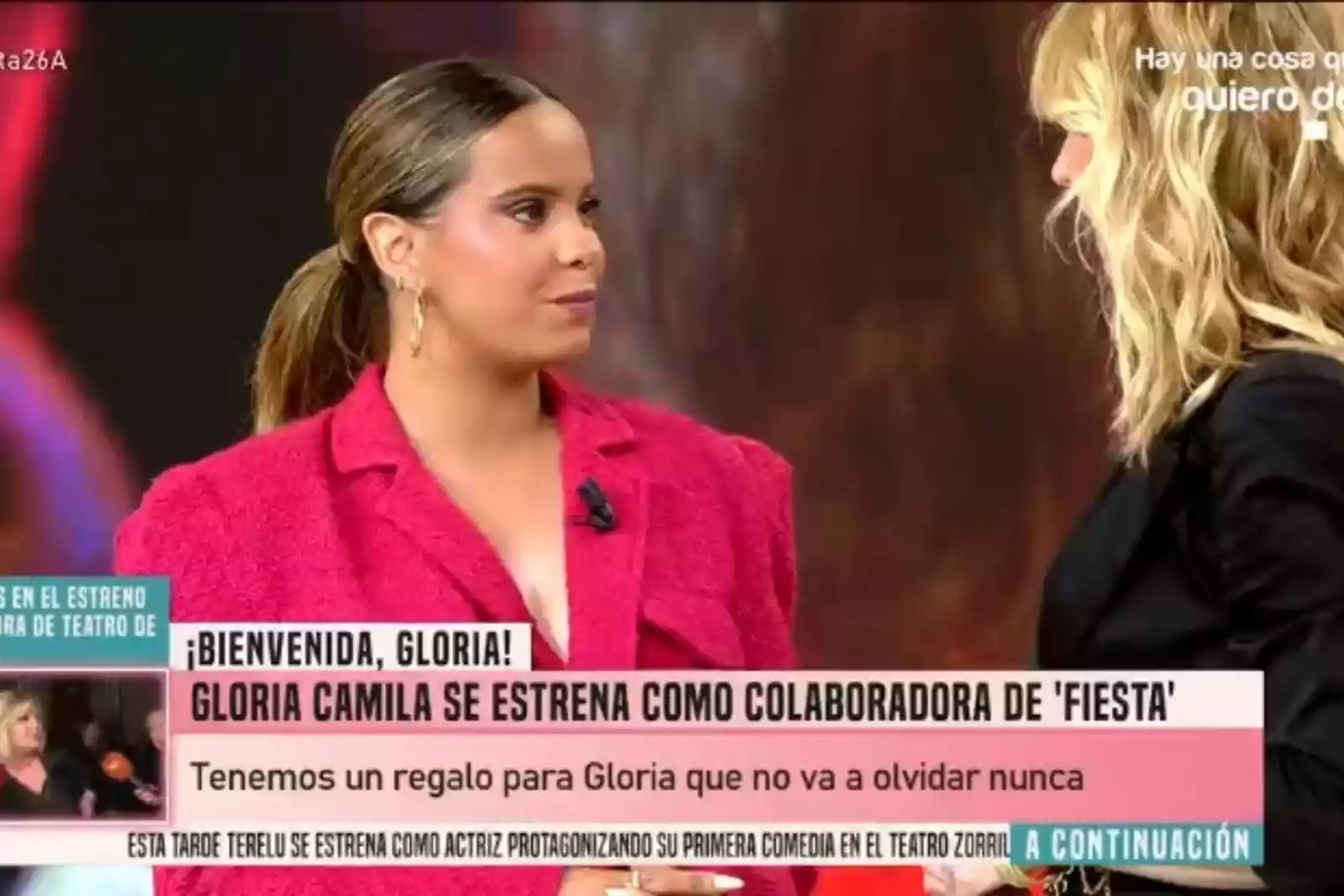 Impacto en 'Fiesta' con la exclusiva que Emma García ha desvelado de Gloria  Camila