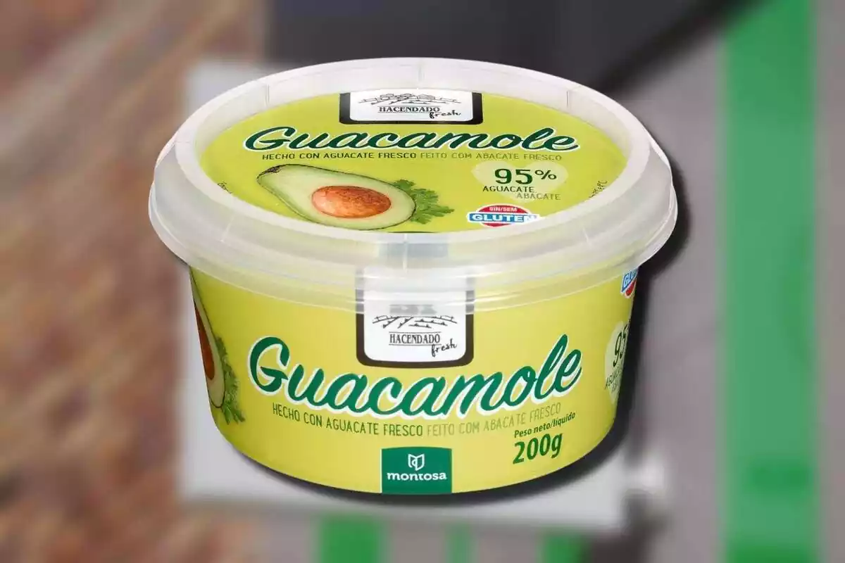 Guacamole de la marca Hacendado de Mercadona Guacamole de la marca Hacendado de Mercadona