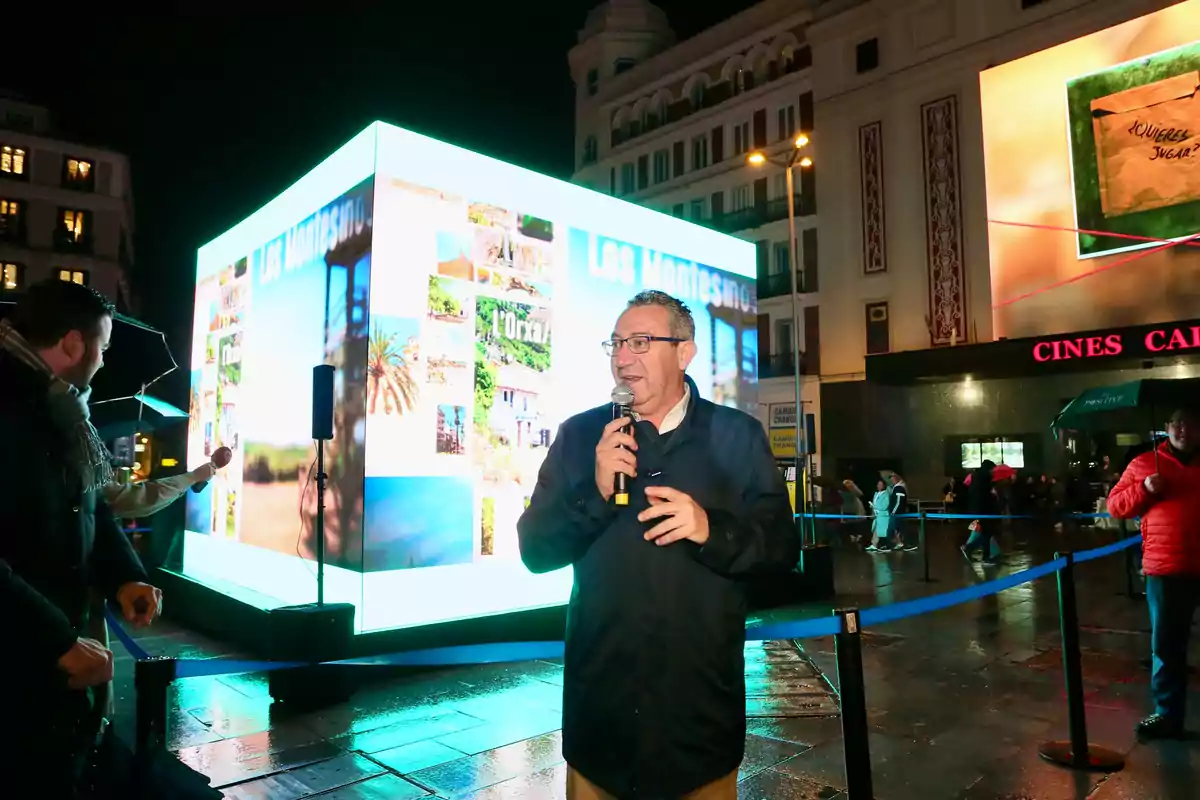 Toni Perez, presidente de la Diputación de Alicante, durante el evento