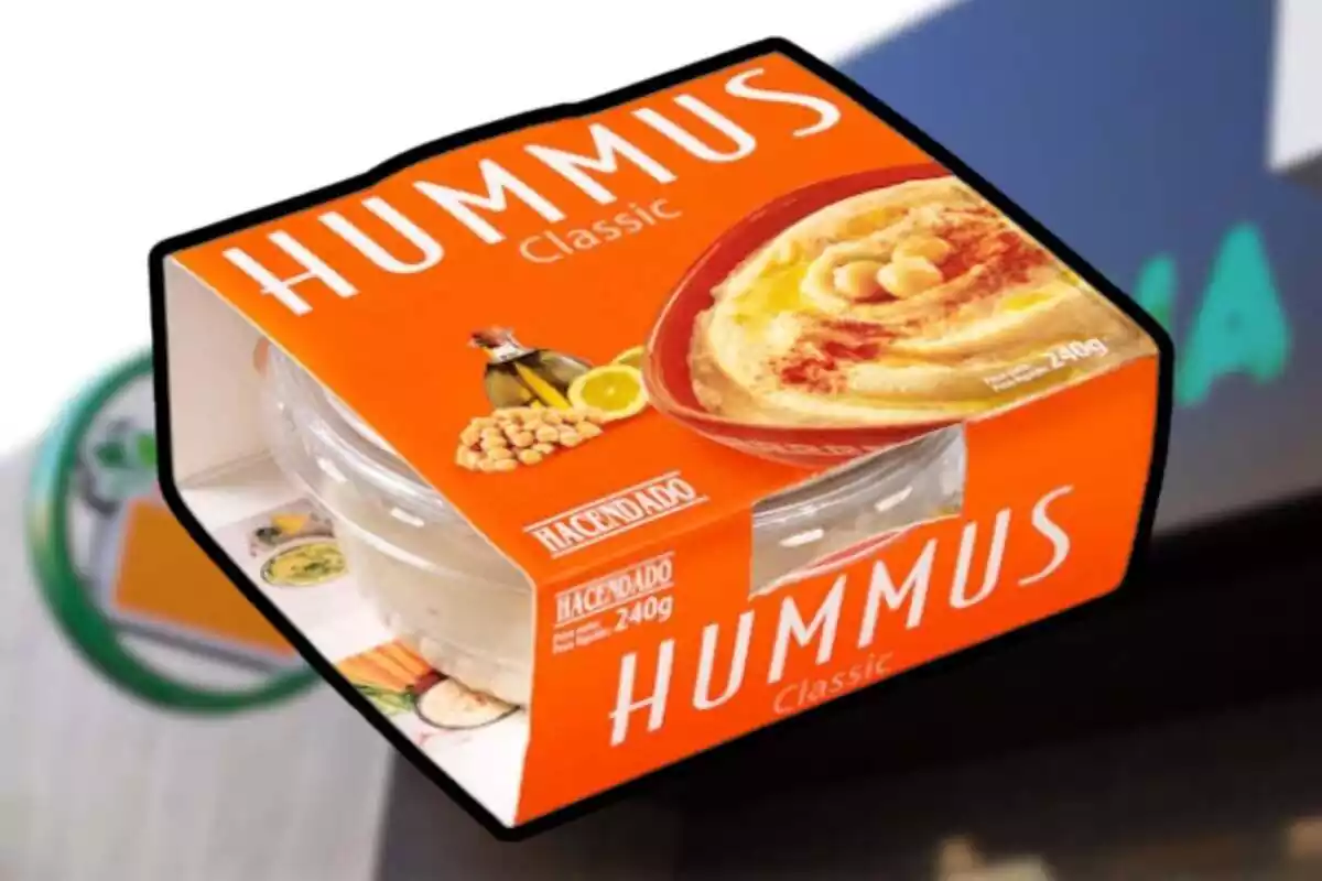 Hummus clásico de Mercadona