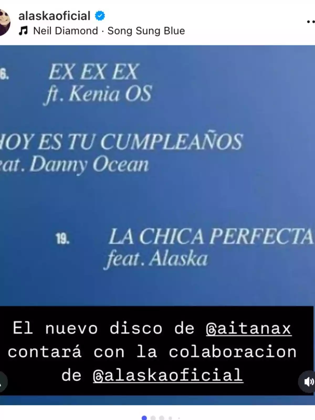 El nuevo disco de Aitana contará con colaboraciones de Kenia OS, Danny Ocean y Alaska. El nuevo disco de Aitana contará con colaboraciones de Kenia OS, Danny Ocean y Alaska.
