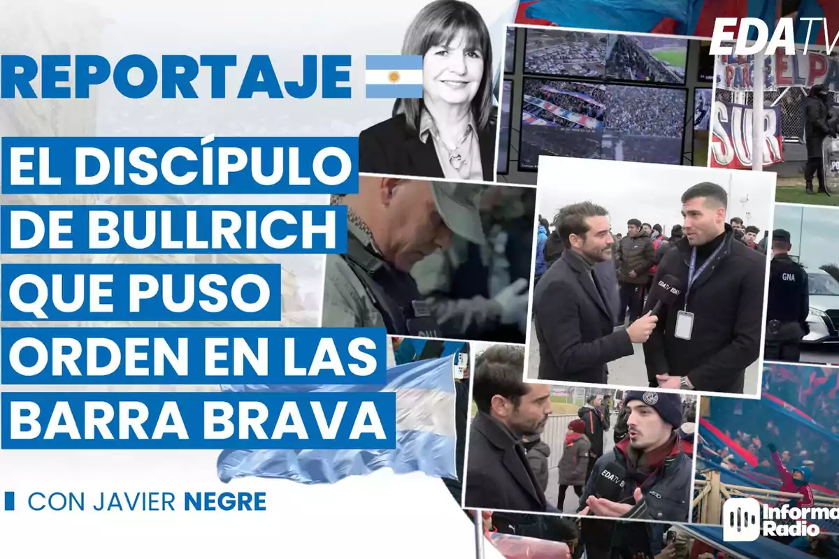 Reportaje sobre el discípulo de Bullrich que puso orden en las barras bravas, con Javier Negre.