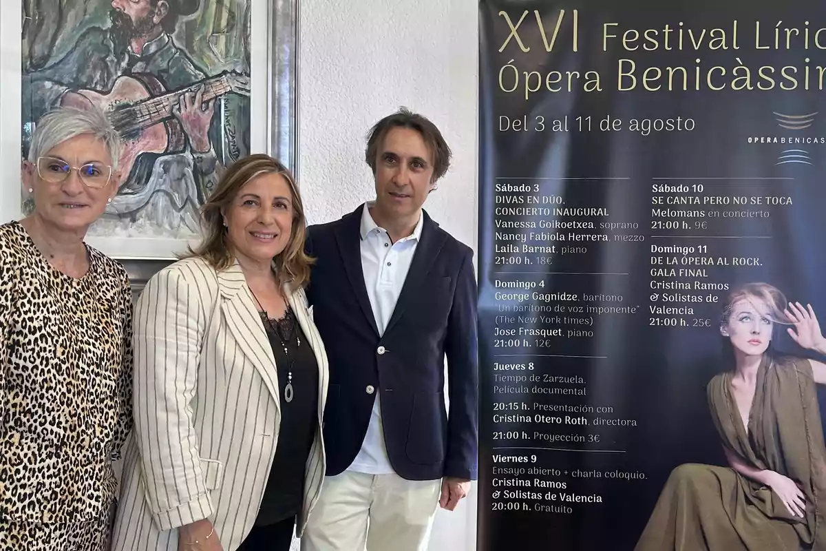 Presentacion del Festival Lírico Ópera Benicàssim