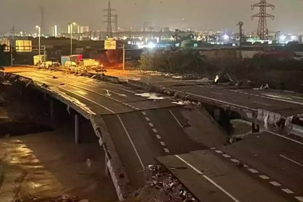 Colapso de la Autovía de Torrente