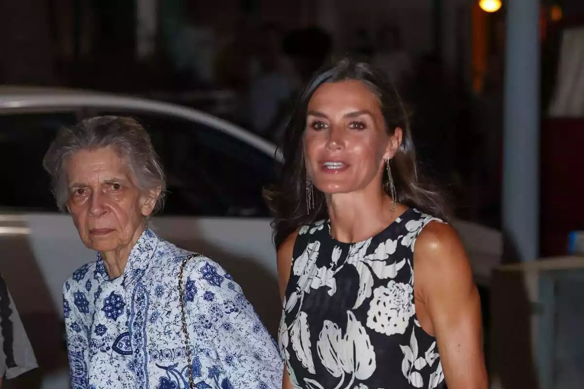 Irene de Grecia i la reina Letizia juntas en las calles de Mallorca Irene de Grecia i la reina Letizia juntas en las calles de Mallorca