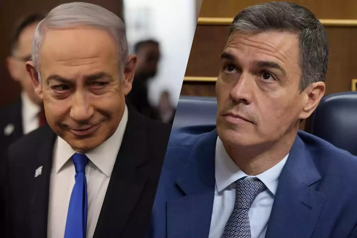 Primer ministro de Israel y Pedro Sánchez