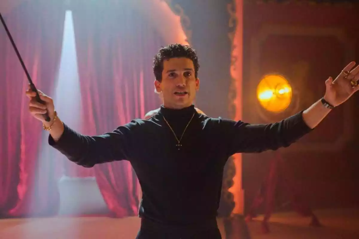 Jaime Lorente como Ángel Cristo en Cristo y Rey Jaime Lorente como Ángel Cristo en Cristo y Rey