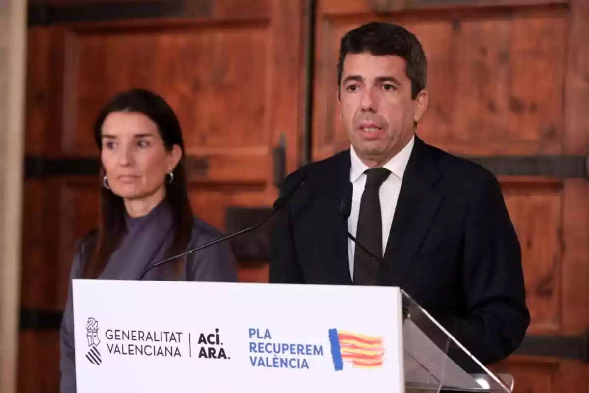 Carlos Mazón, presidente de la Generalitat Valenciana