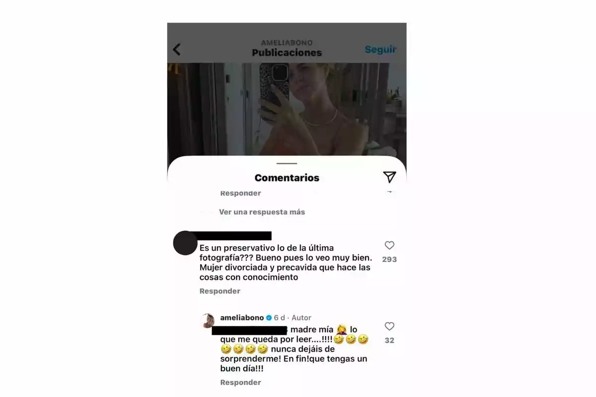 Una persona toma una selfie frente a un espejo, mientras en la sección de comentarios de la publicación se leen mensajes humorísticos sobre un objeto en la imagen. Una persona toma una selfie frente a un espejo, mientras en la sección de comentarios de la publicación se leen mensajes humorísticos sobre un objeto en la imagen.