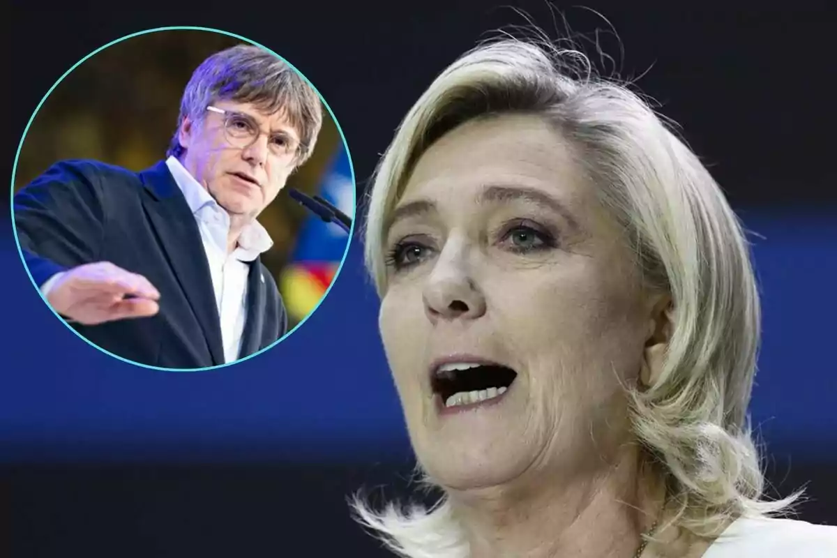 Le Pen avisa a Puigdemont