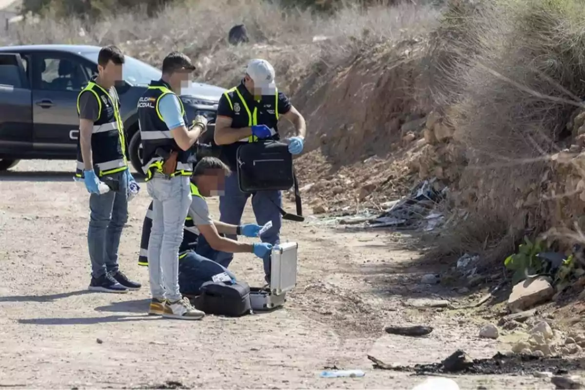 Macabro hallazgo de un torso descuartizado