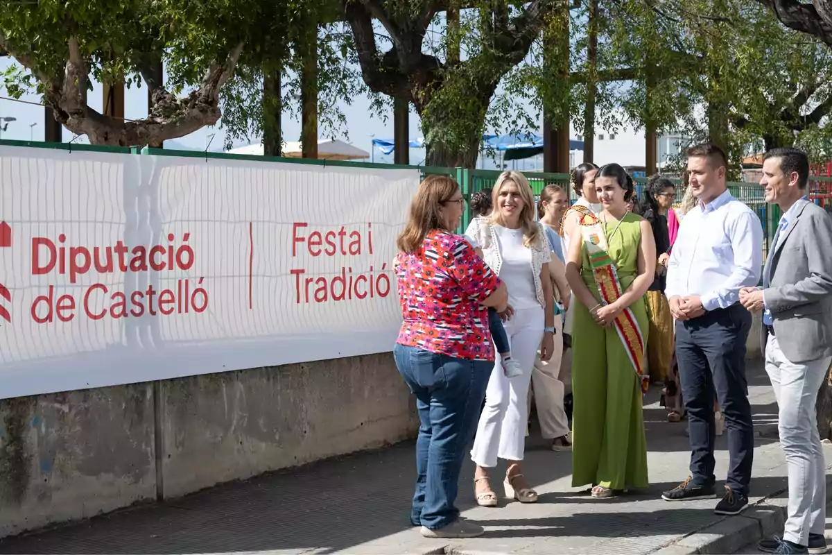 La presidenta de la Diputación, Marta Barrachina, durante una presentación