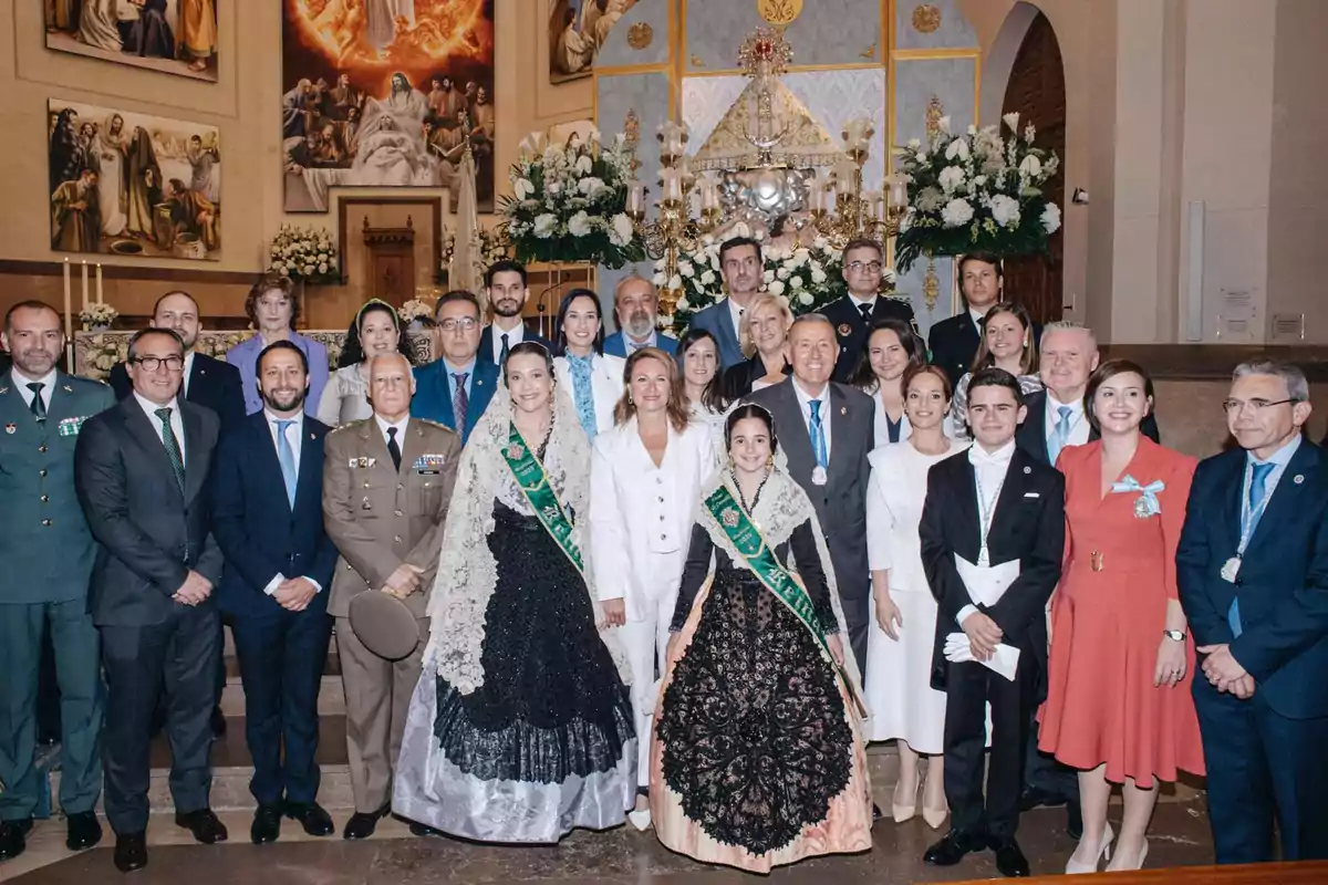 Begoña Carrasco, alcaldesa de Castellón, durante la celebración