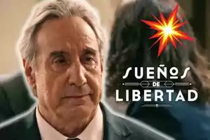 Juanjo Puigcorbé con cabello canoso y expresión seria aparece en primer plano con el texto 