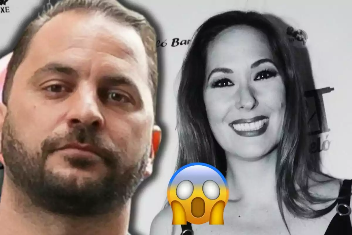 Antonio Tejado y Chayo Mohedano en primer plano con un emoji de sorpresa superpuesto.