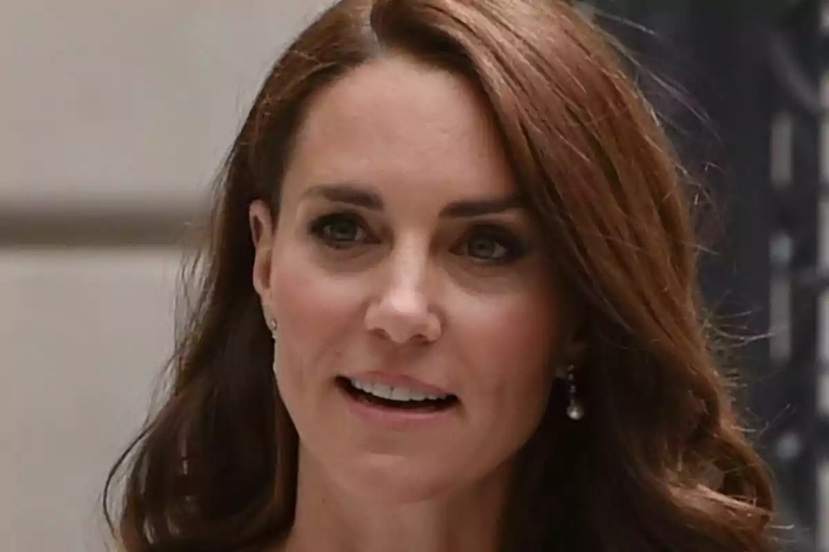 Primer plano de Kate Middleton