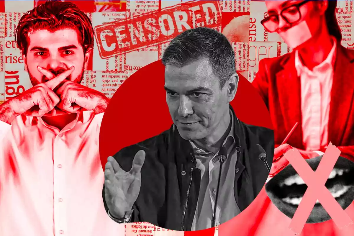 Pedro Sánchez censura la libertad de prensa en España