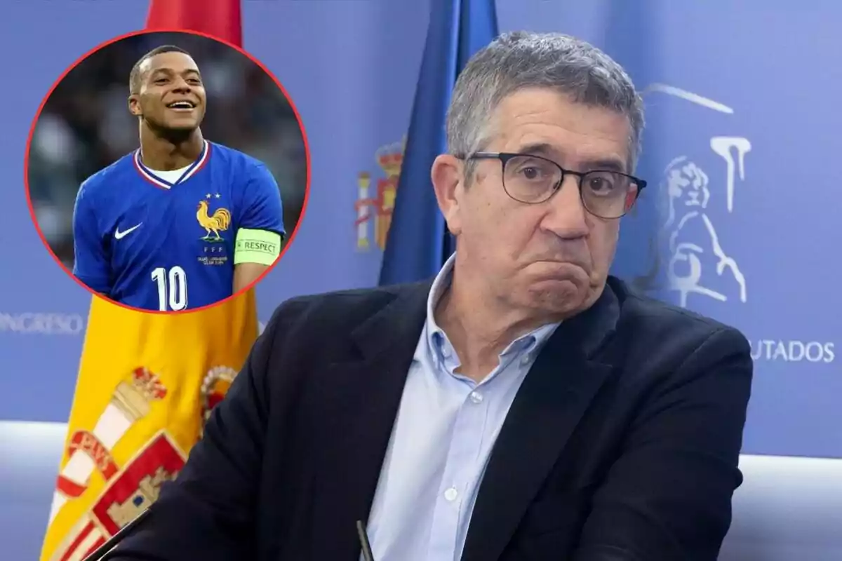 Patxi López respalda las palabras de Mbappé