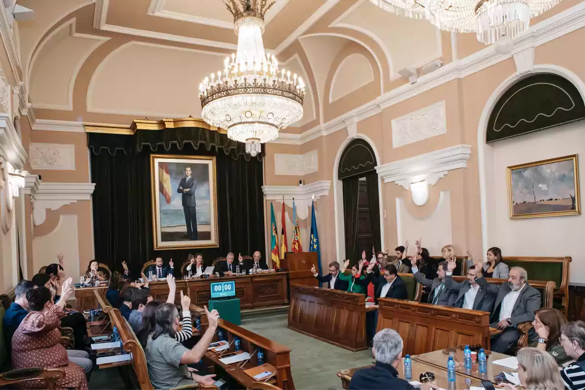 Pleno del Ayuntamiento de Castellón