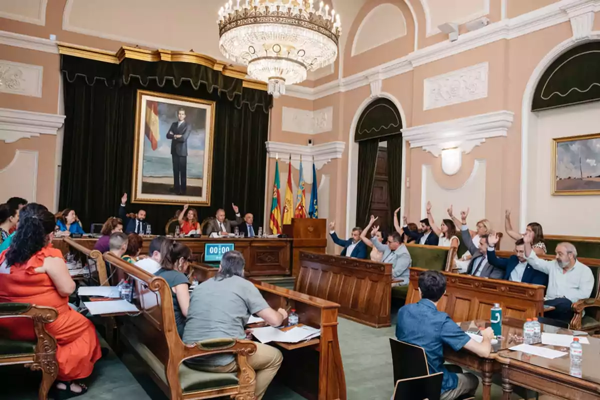 Pleno del Ayuntamiento de Castellón