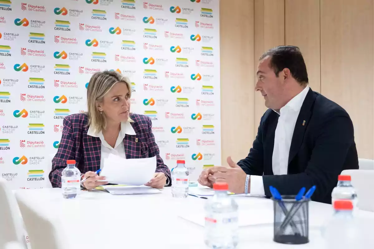 Marta Barrachina, presidenta de la Diputacion de Castellon