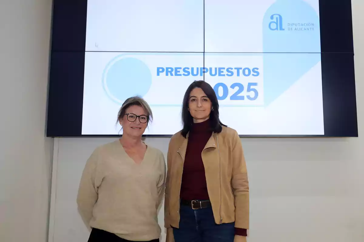 Las vicepresidentas Ana Serna y Marina Sáez