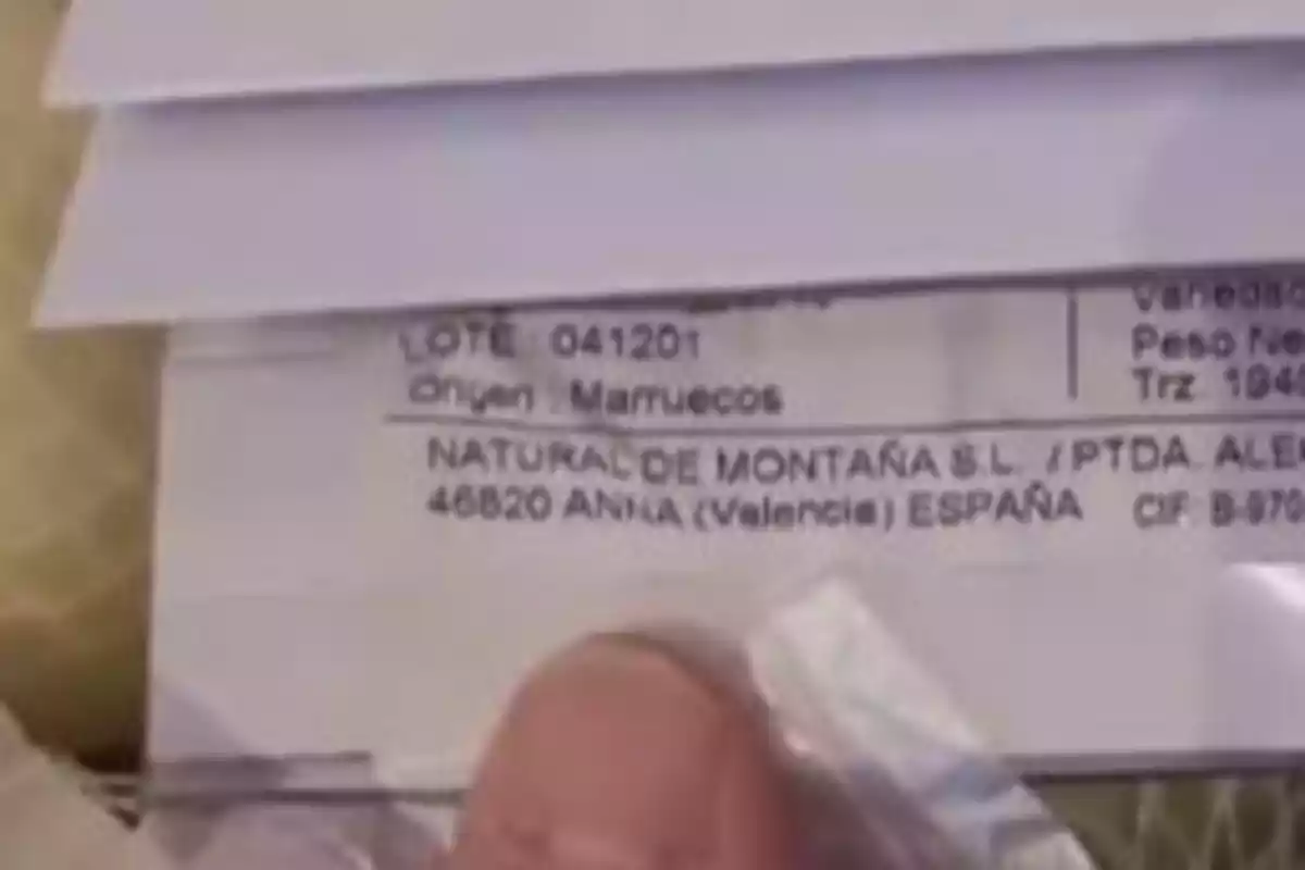 Imagen donde se muestra que es de Marruecos