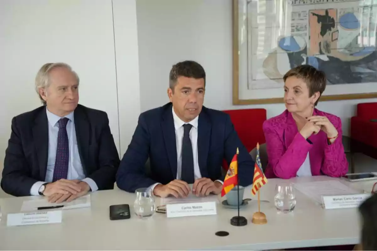 Mazón a Estados Unidos