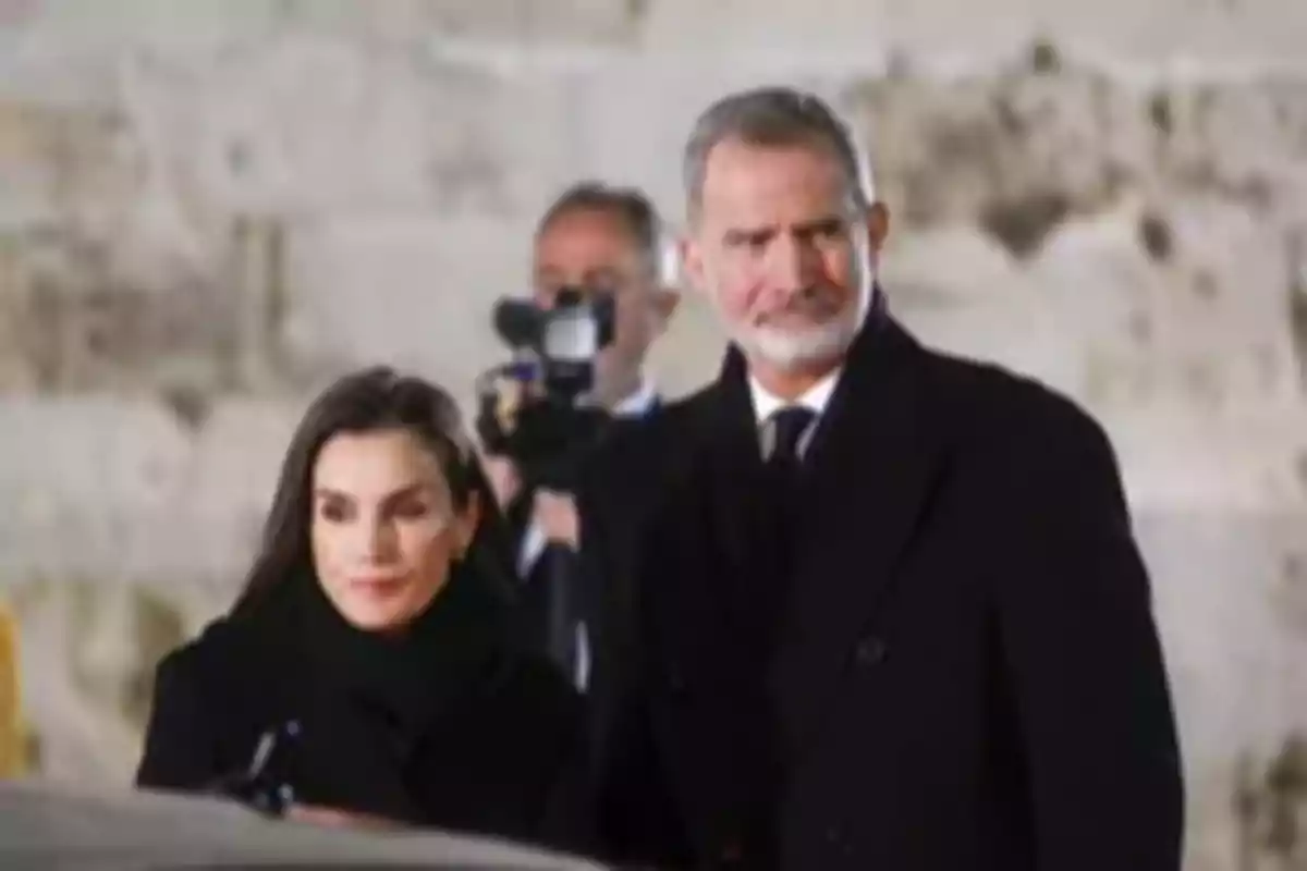 Los reyes en su llegada a la catedral de València