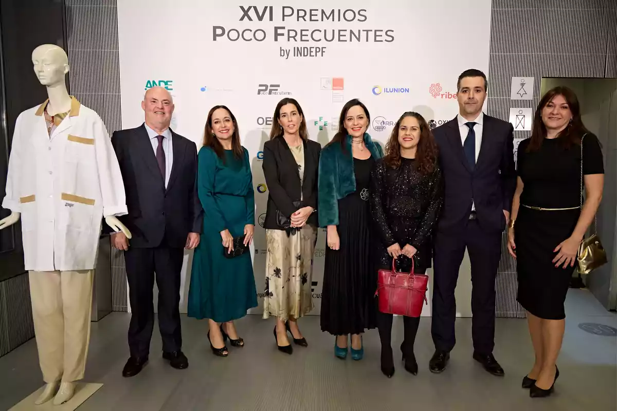 Alberto de Rosa presidente del grupo Ribera Salud, durante la entrega del Premio