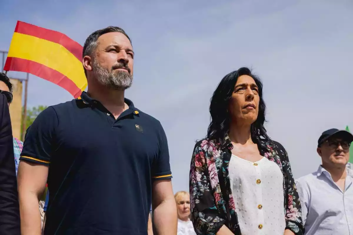 Santiago Abascal y Amaia Martínez en País Vasco