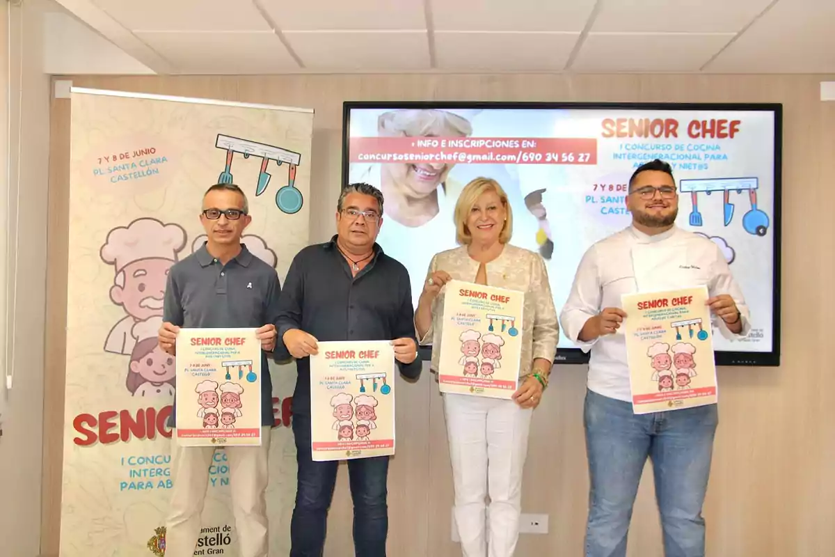“Senior Chef, cocina con tu abuel@”