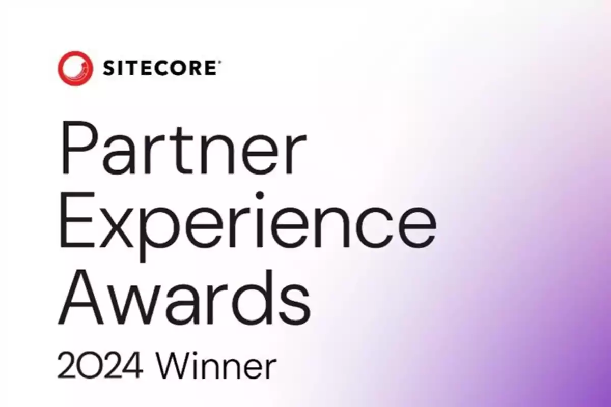 Premio a la Experiencia del Socio de Sitecore 2024 Ganador