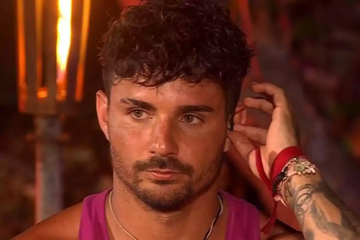 Manuel González en 'Supervivientes' Manuel González en 'Supervivientes'