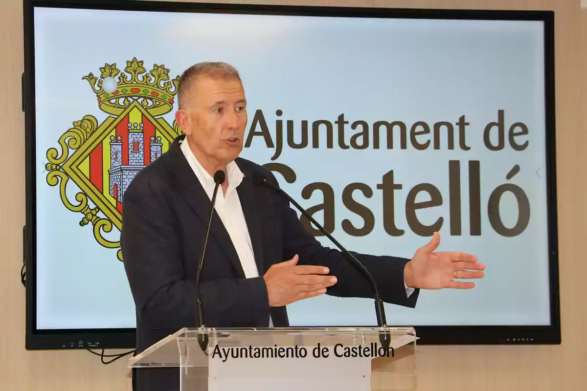 El portavoz del equipo de gobierno de Castellón, Vicent Sales