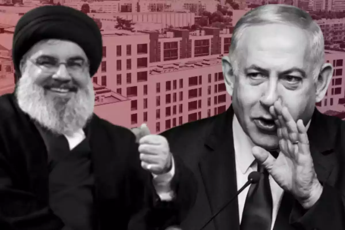 Hasan Nasrallah & Benjamin Netanyahu