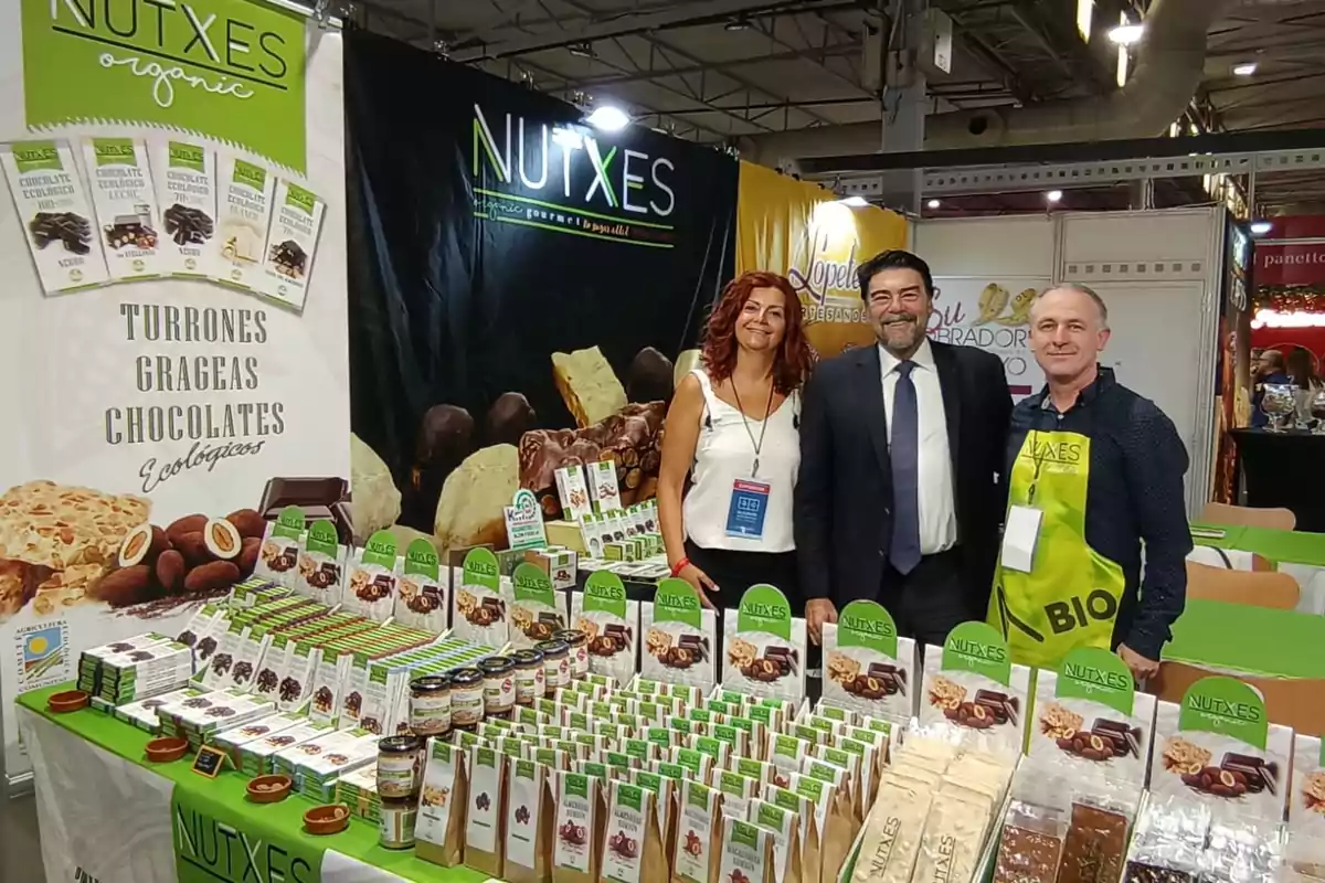 Luis Barcala durante la visita a la sexta edición de Alicante Gastronómica