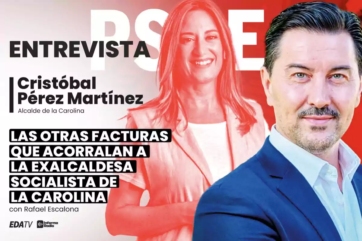 Entrevista a Cristóbal Pérez Martínez, alcalde de La Carolina, sobre las facturas que afectan a la exalcaldesa socialista de La Carolina, con Rafael Escalona.