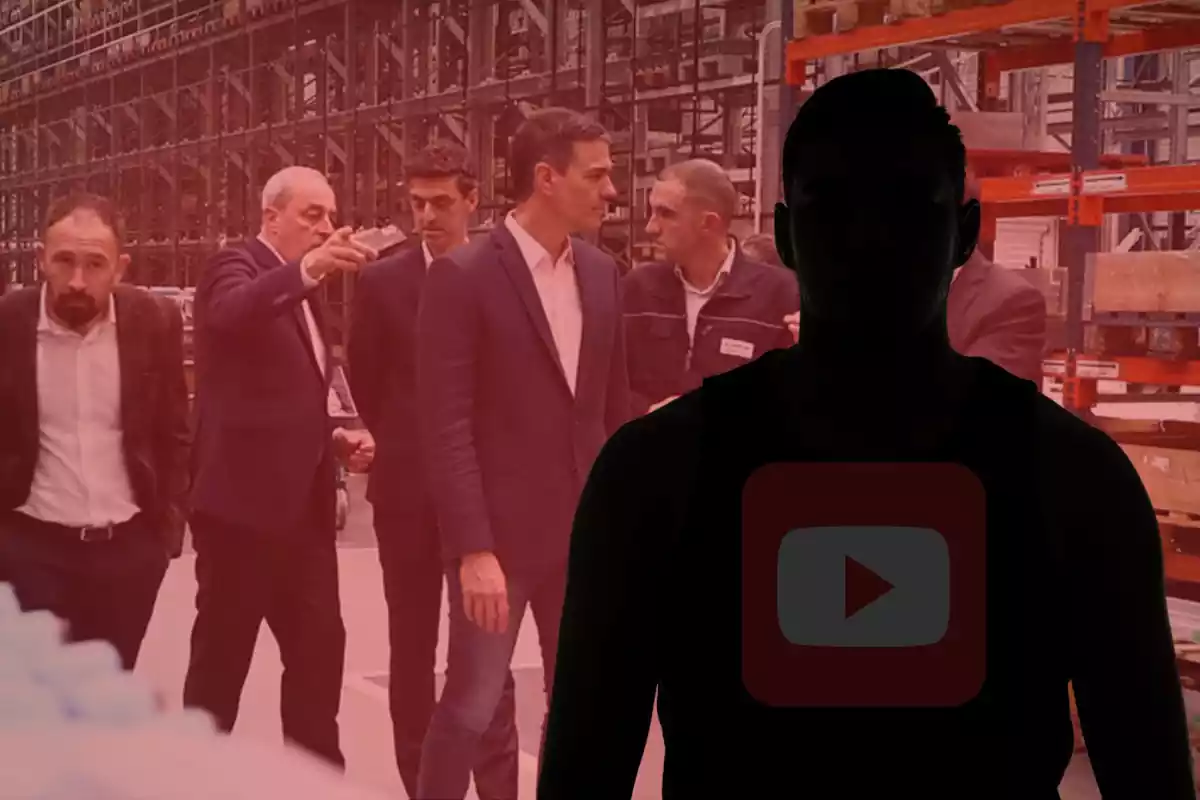 Los escoltas de Sánchez agredieron a un Youtube vasco en un acto político